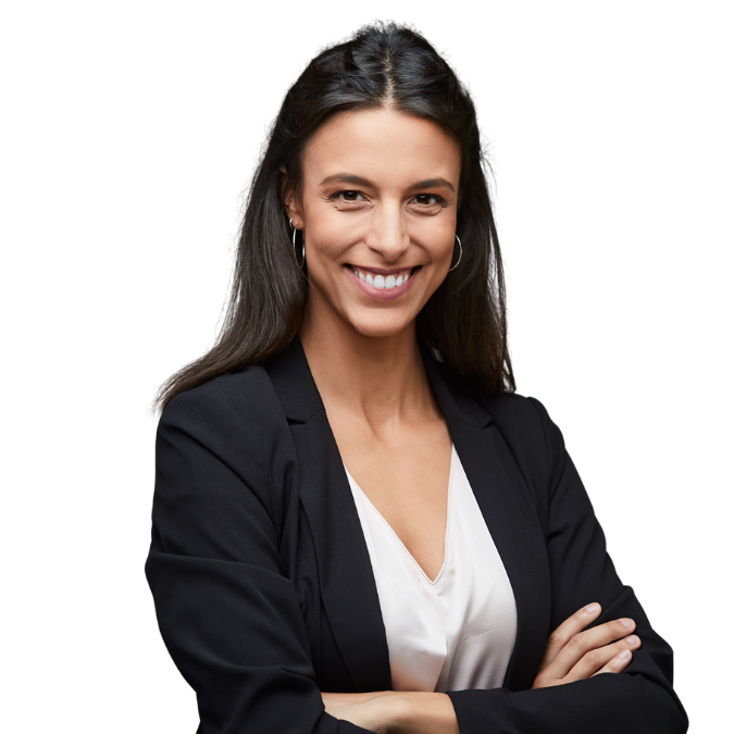 Happy business owner